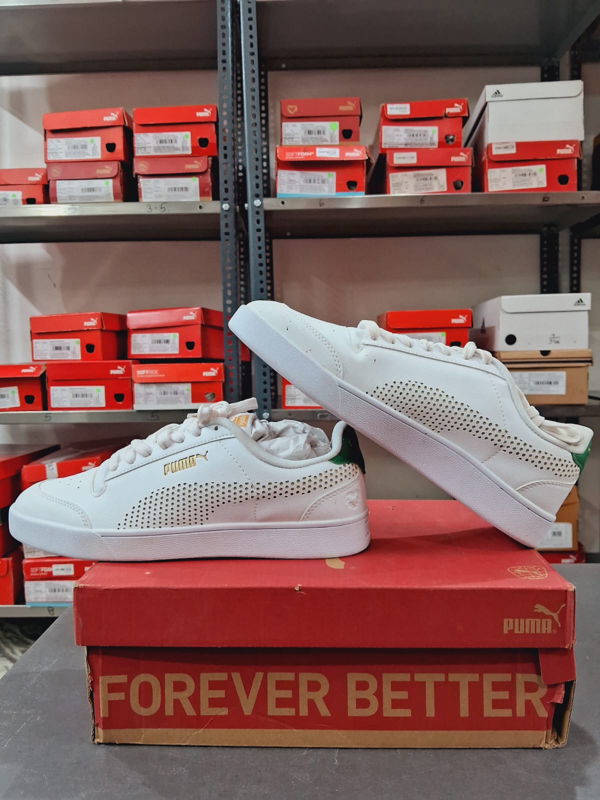 Puma White Sneakers
