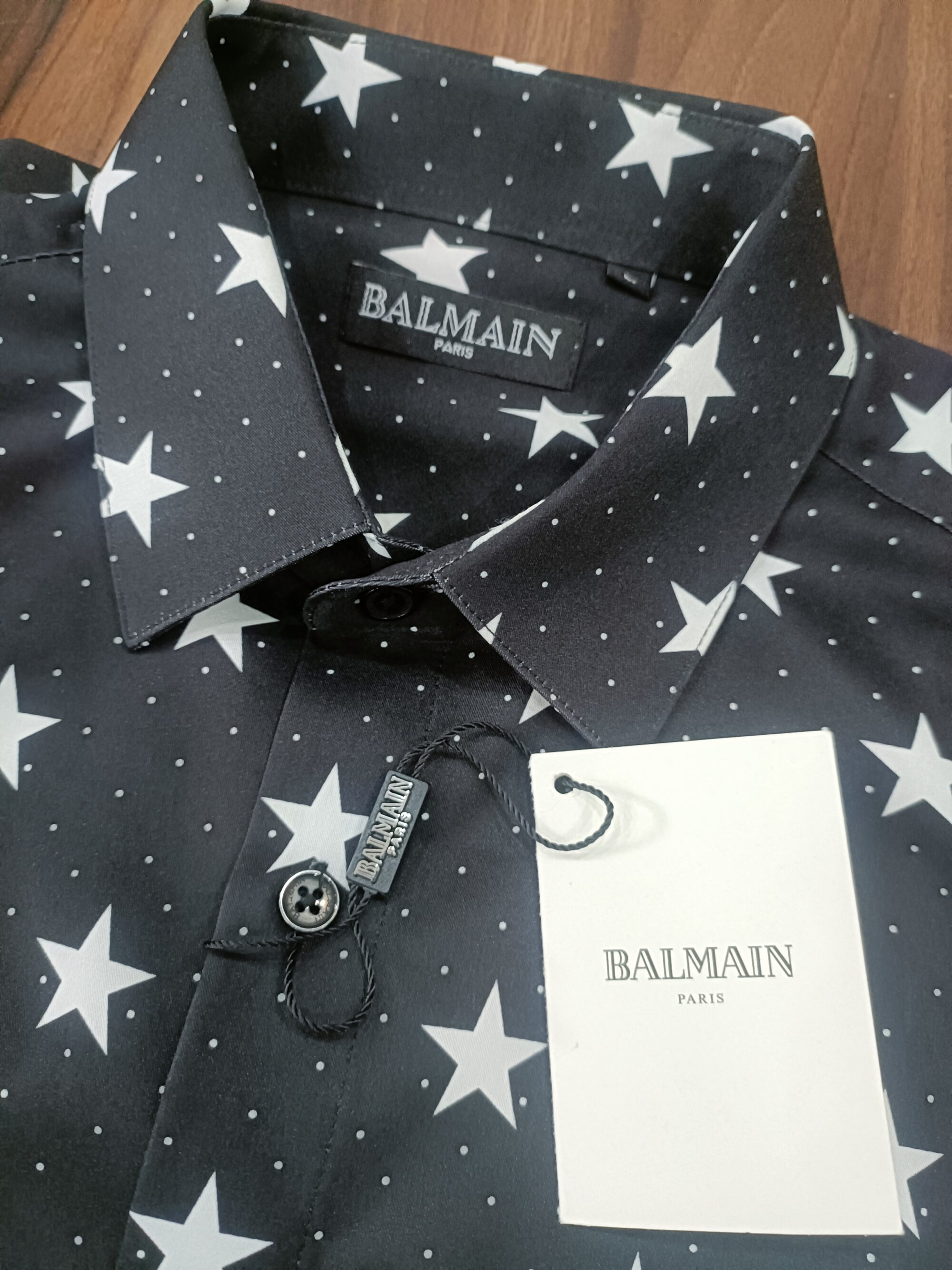 BALMAIN PARIS PARTY WEAR LUXURY SHIRT