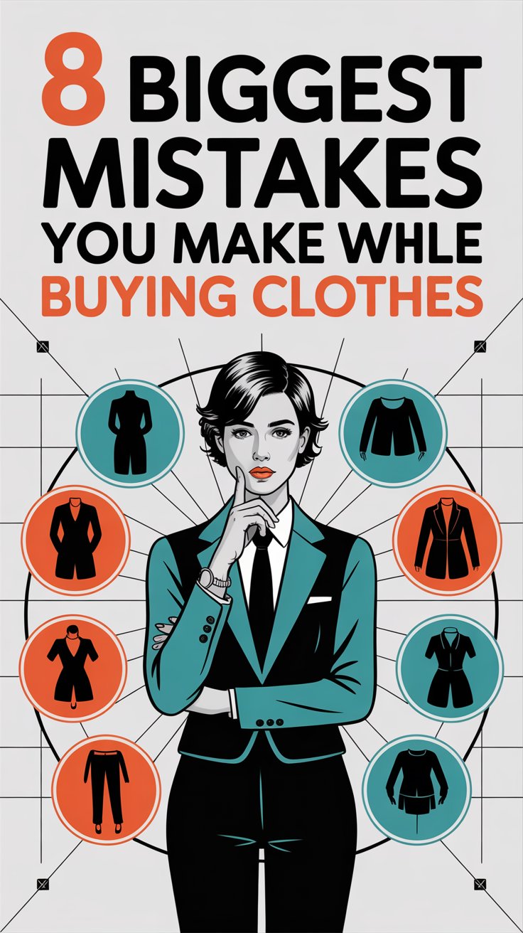 8 Biggest Mistakes You Make While Buying Clothes