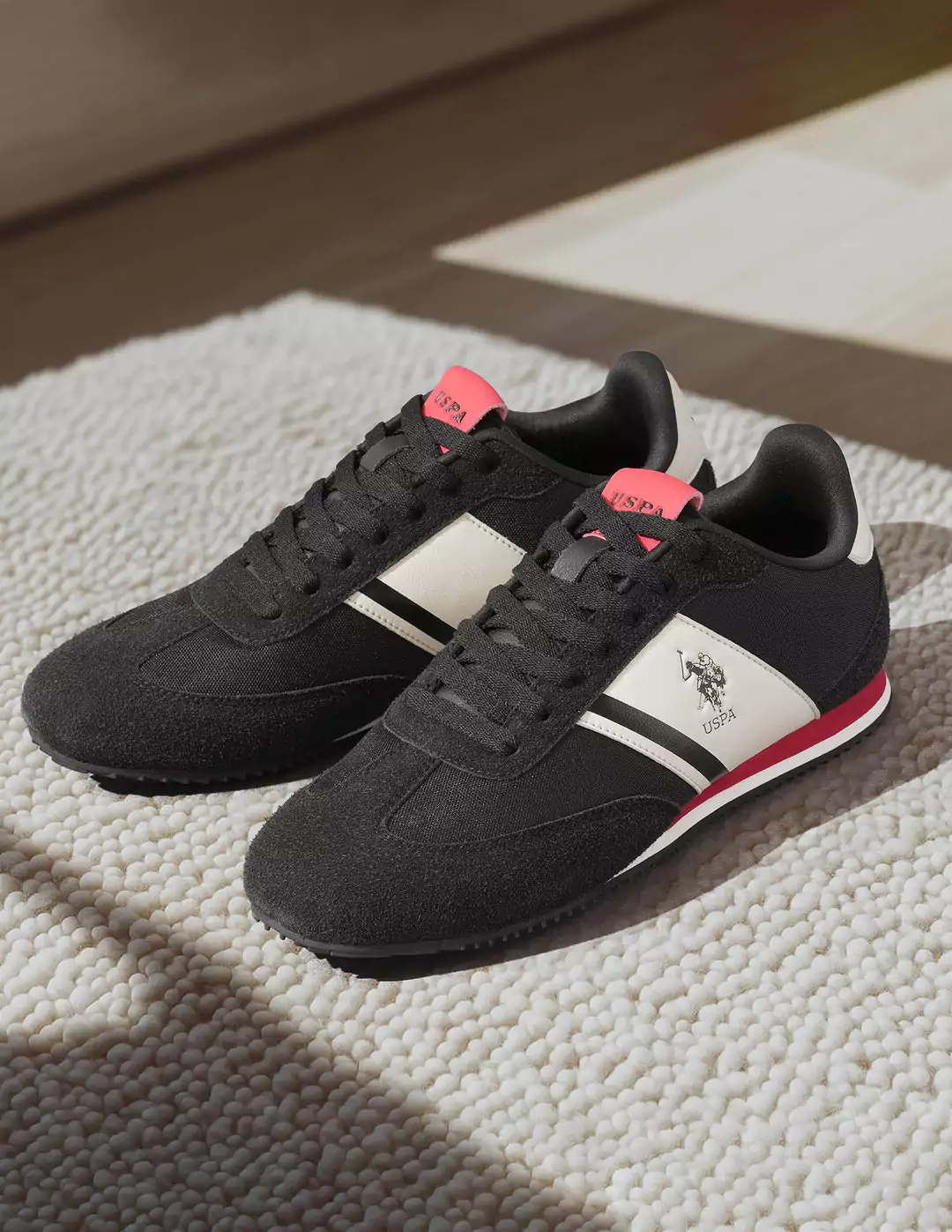 men vadler suede colourblocked sneakers
