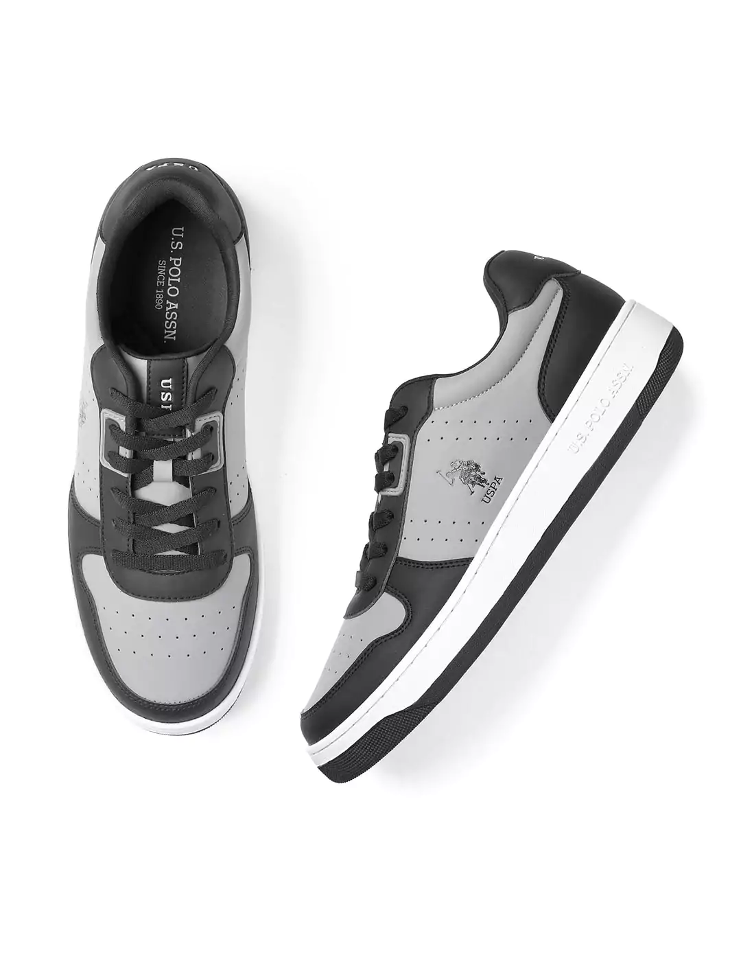 U.S. POLO ASSN. Men Jaxon Black Sneakers