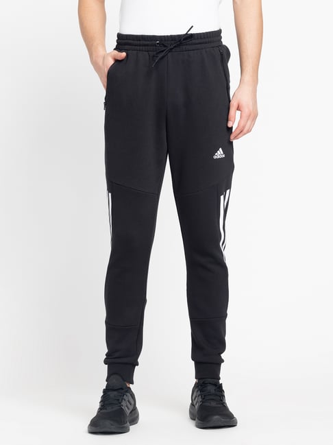 Black Regular fir stripped Adidas Lower