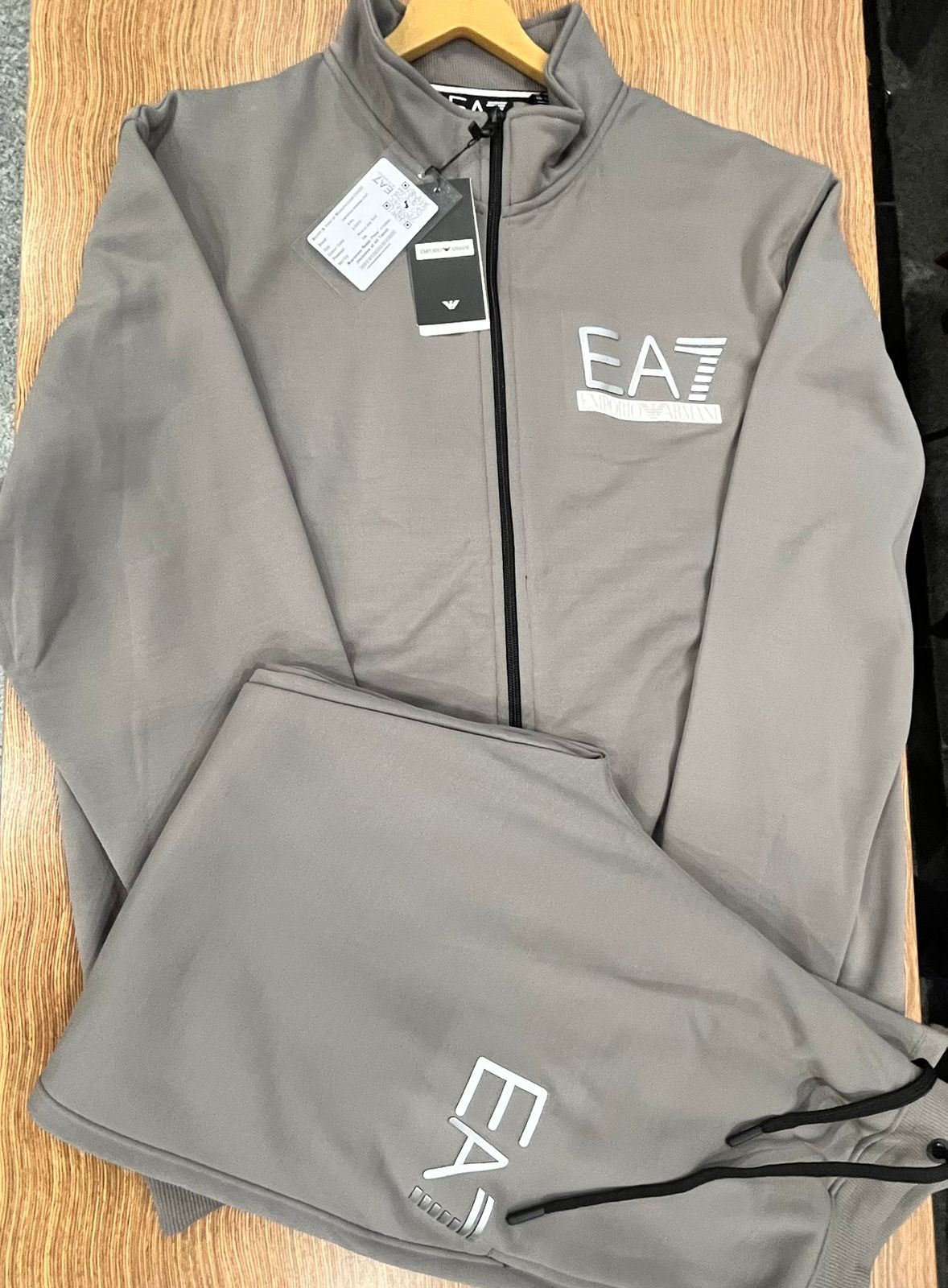EA7 Emporio Armani grey colour