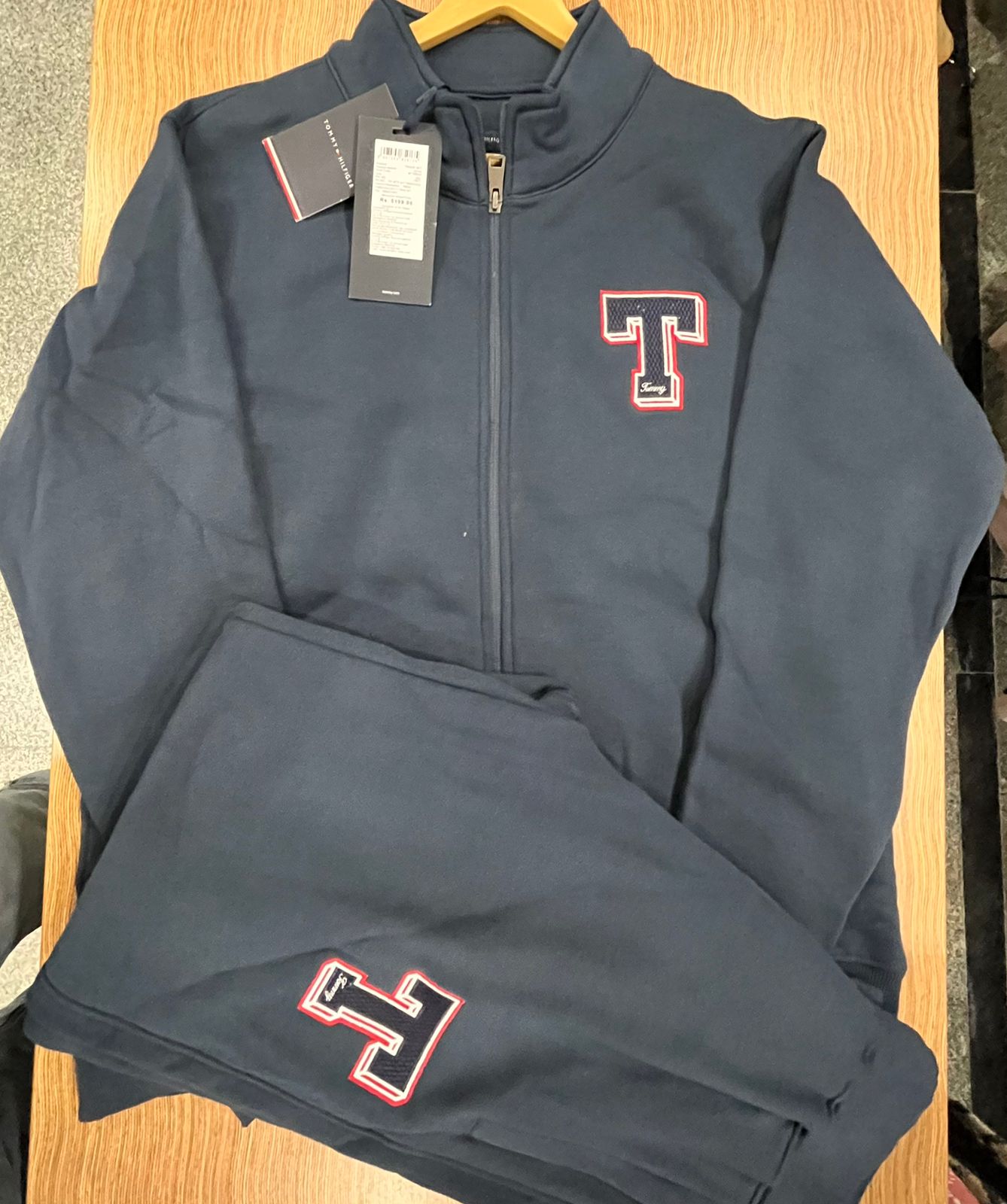 Tommy Hilfiger men's tracksuit blue colour